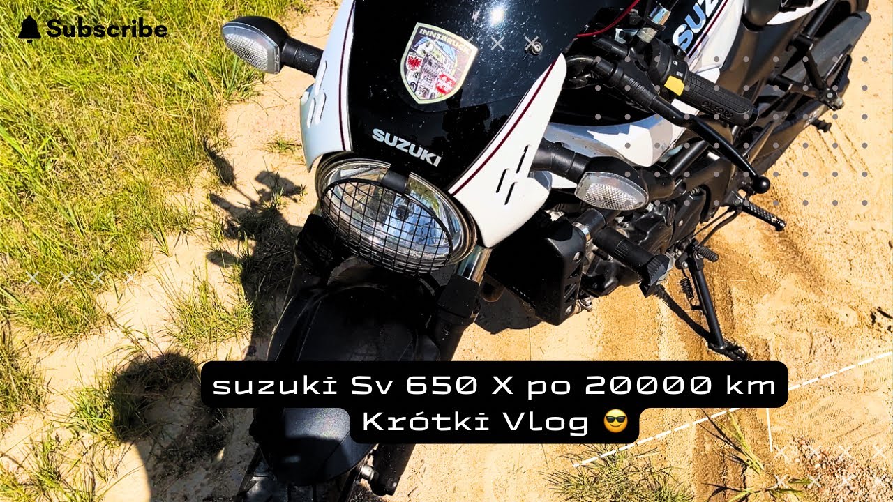 Suzuki Sv 650 X po 20000 km - kr&oacute;tki Vlog