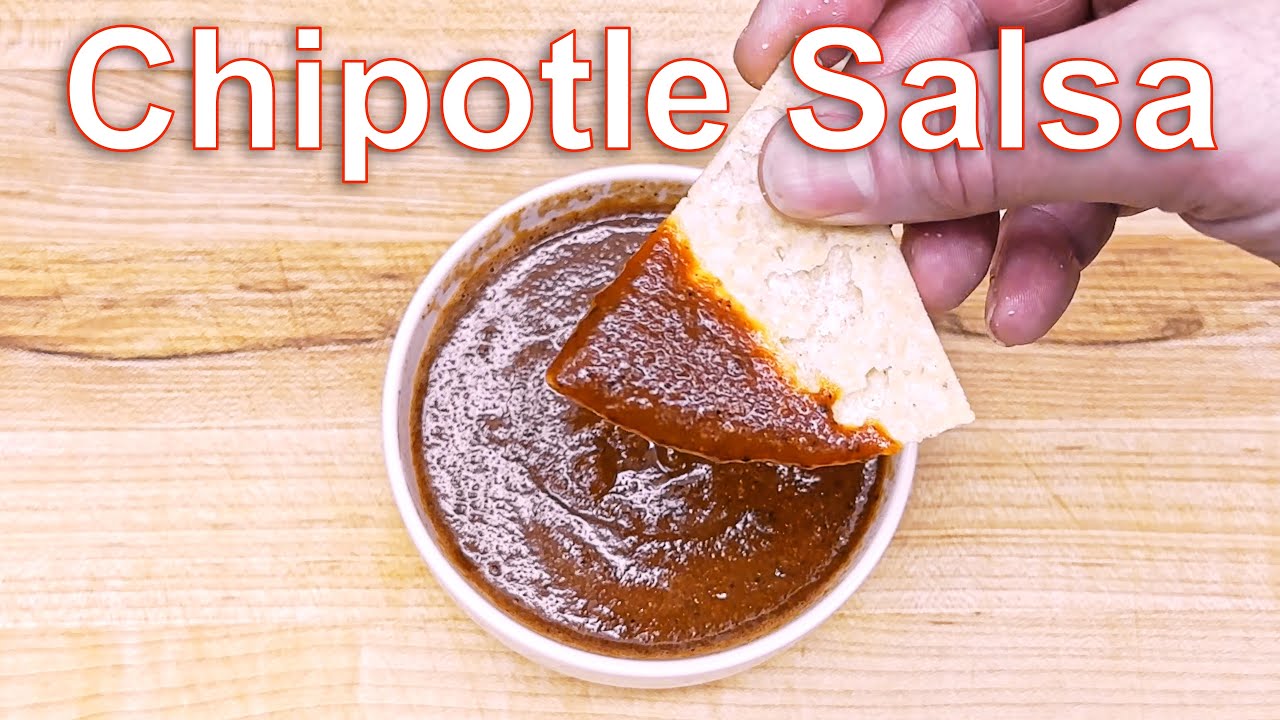 Chipotle Salsa - Mexican restaurant style