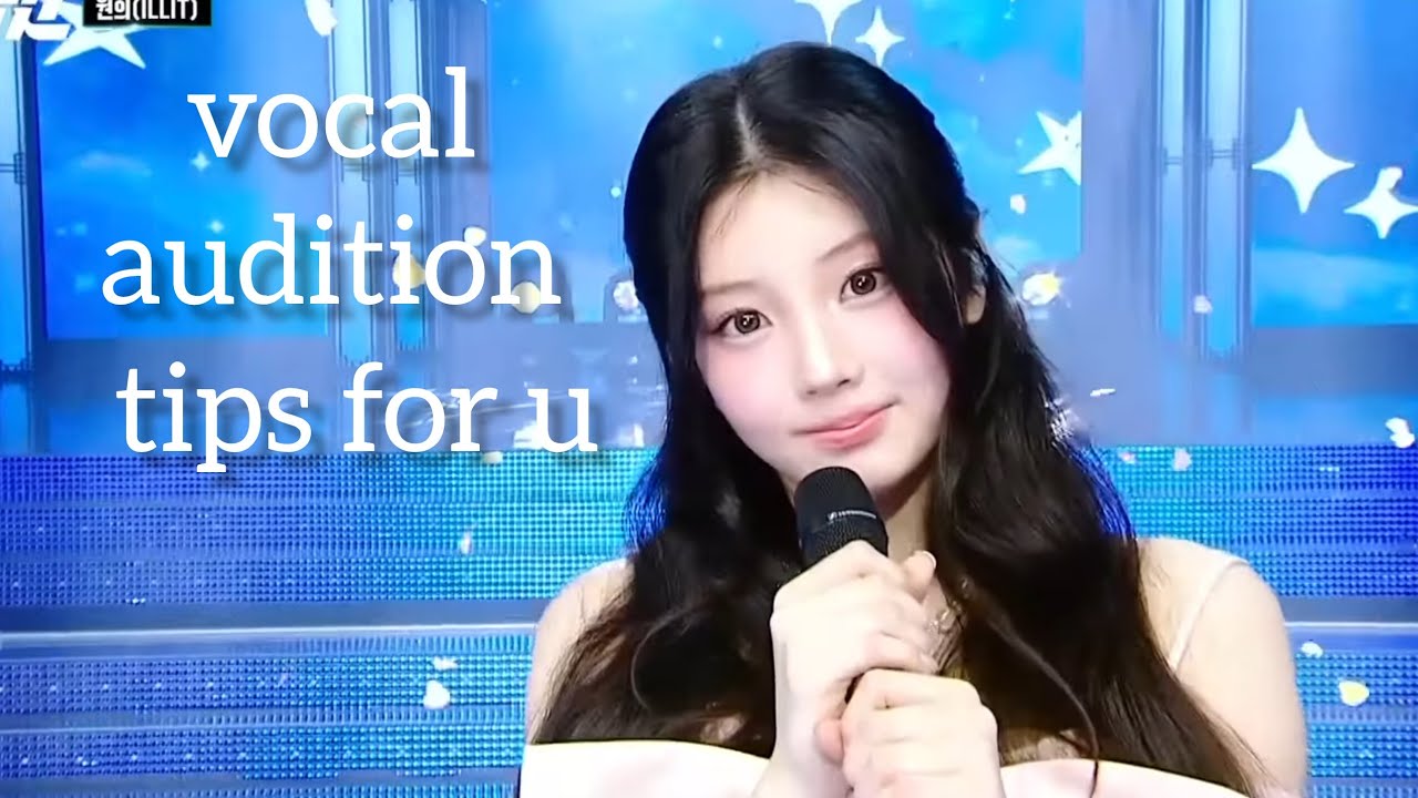 How to pass k-pop vocal audition