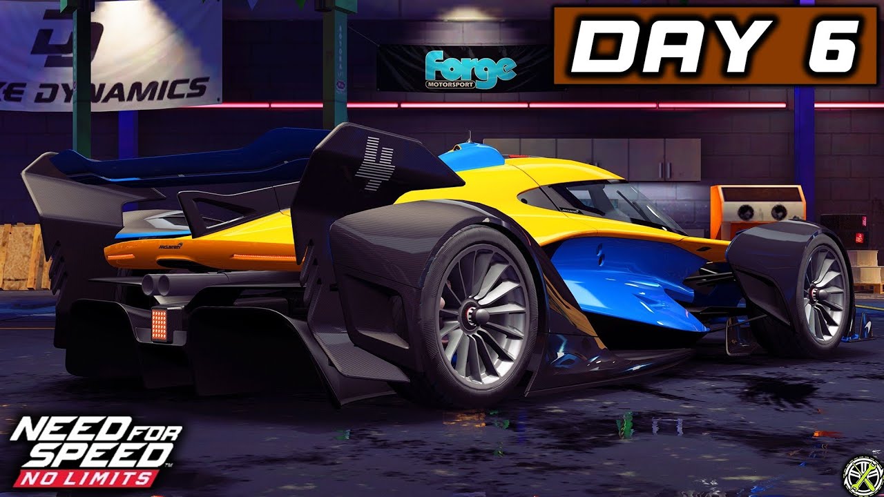 NFS No Limits | Day 6 - 2023 McLaren Solus GT | Escape Velocity