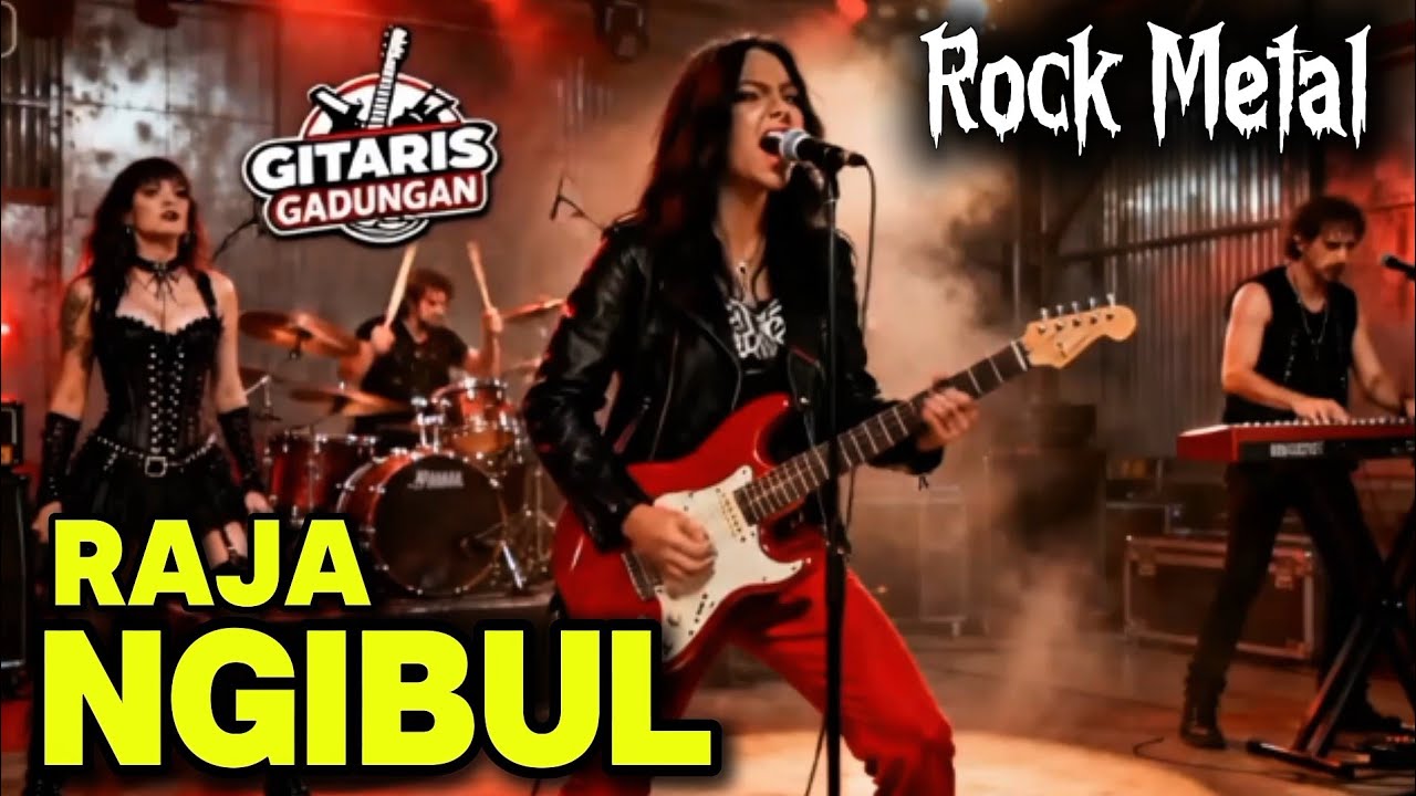 MALING DUIT RAKYAT | SI RAJA NGIBUL | Rock Metal | Musik AI | Gitaris Gadungan 
