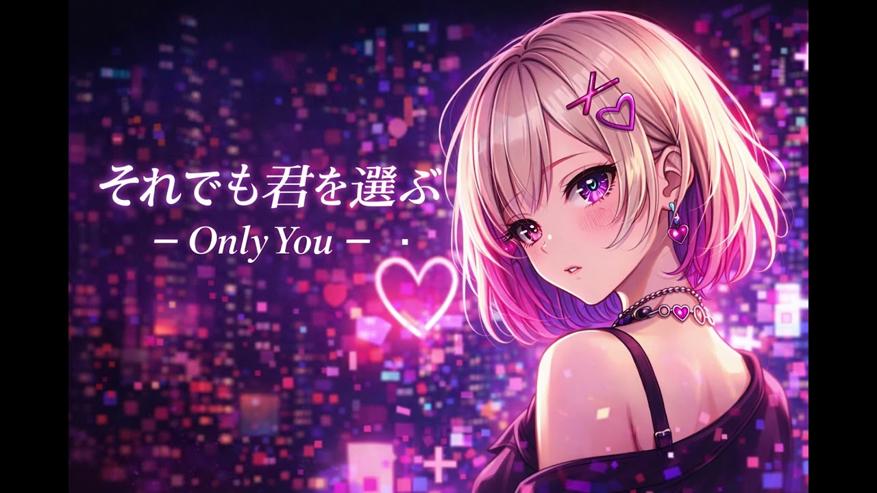 【Playlist】それでも君を選ぶ/Only You （ボカロ風｜一途ポップ)