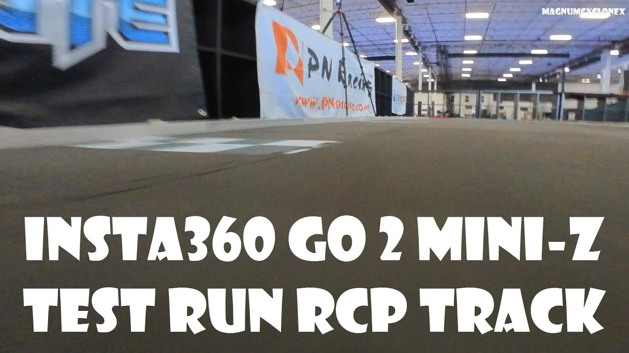 Insta360 GO 2 Mini-Z Test Run RCP Track