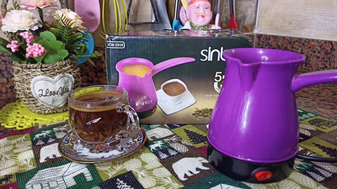 ريفيو عن كاتيل القهوه التركى بالكهربا وأسهل طريقة لتنظيفه بمكون ب٥جنيه بس