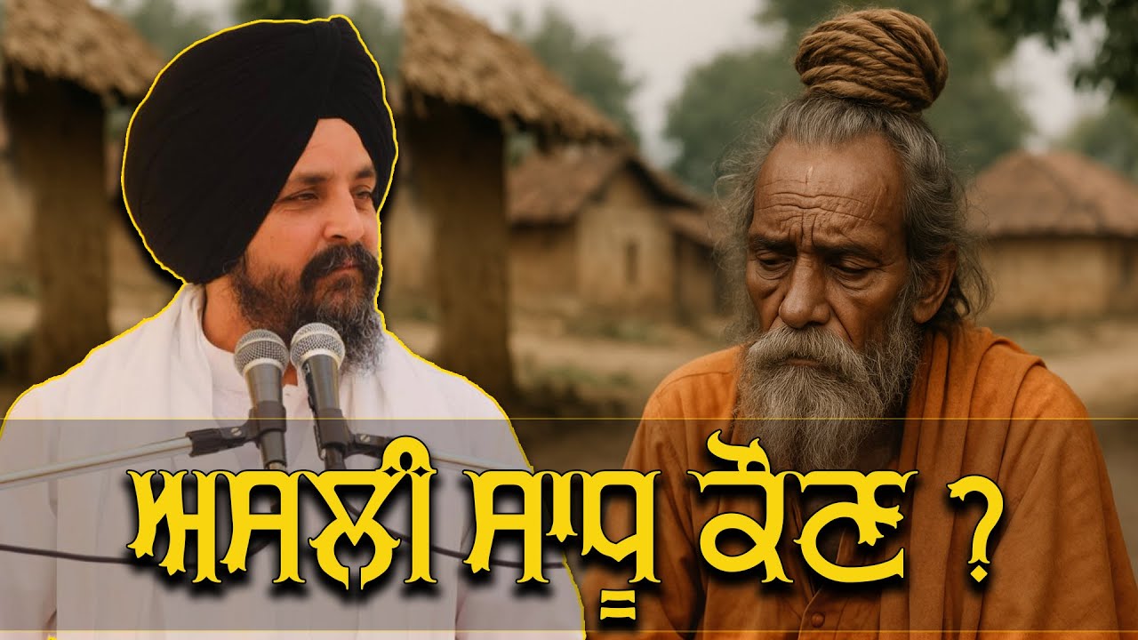 ਅਸਲੀ ਸਾਧੂ ਕੌਣ ? | Bhai Sarbjit Singh Dhunda | GurkiBani Tv