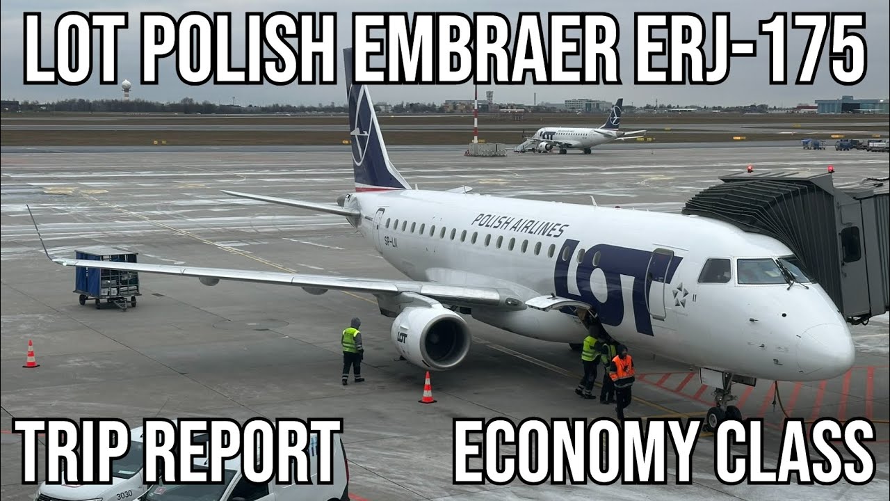 [TRIP REPORT] LOT Polish Airlines Embraer ERJ-175 (ECONOMY) Prague (PRG) - Warsaw (WAW)