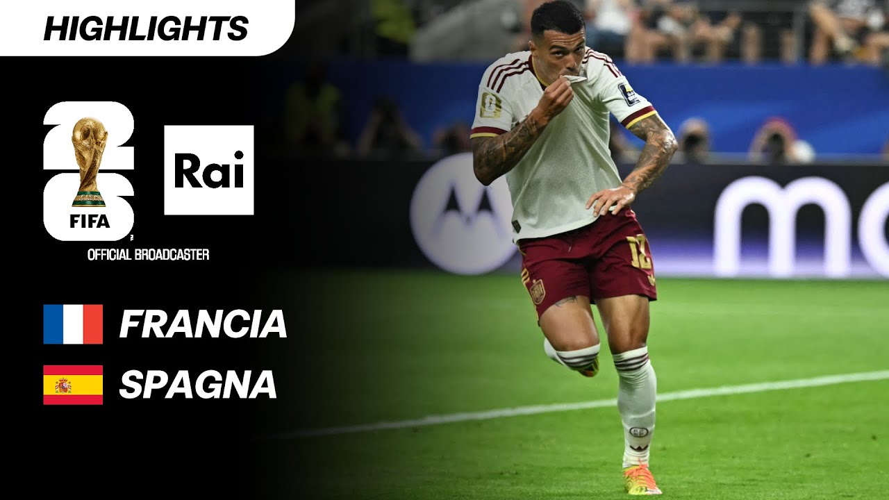 Francia - Spagna 0-2: Highlights | Mondiali di Calcio FIFA 2026