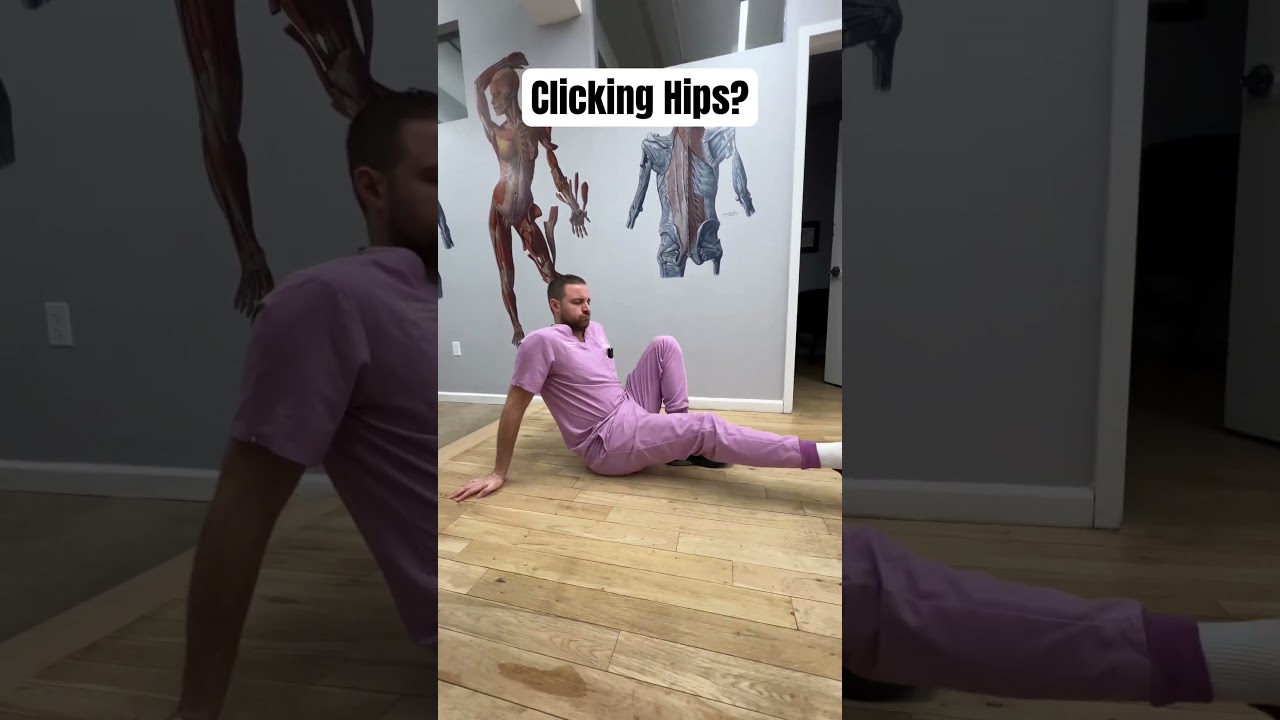 How to fix your Clicking Hips - Hip Clicking and Pain Relief 