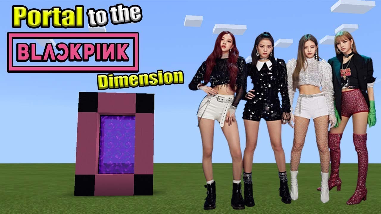 ПОРТАЛ в измерение BLACKPINK | Minecraft PE