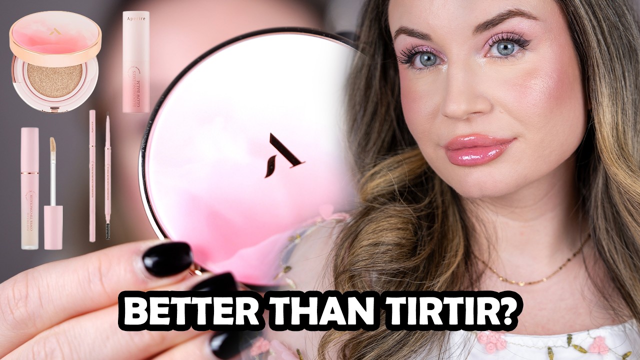 Is This The BEST Korean Cushion for OILY SKIN? ✨ APERIRE First Impressions