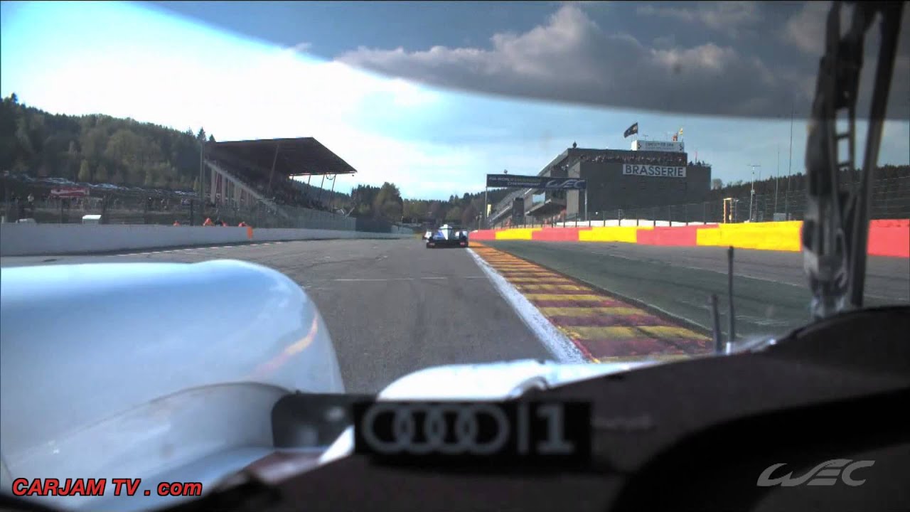 Audi R18 2014 Pre Le Mans Spa Race Engine Sound In Car LMP 2014 Commercial Carjam TV HD