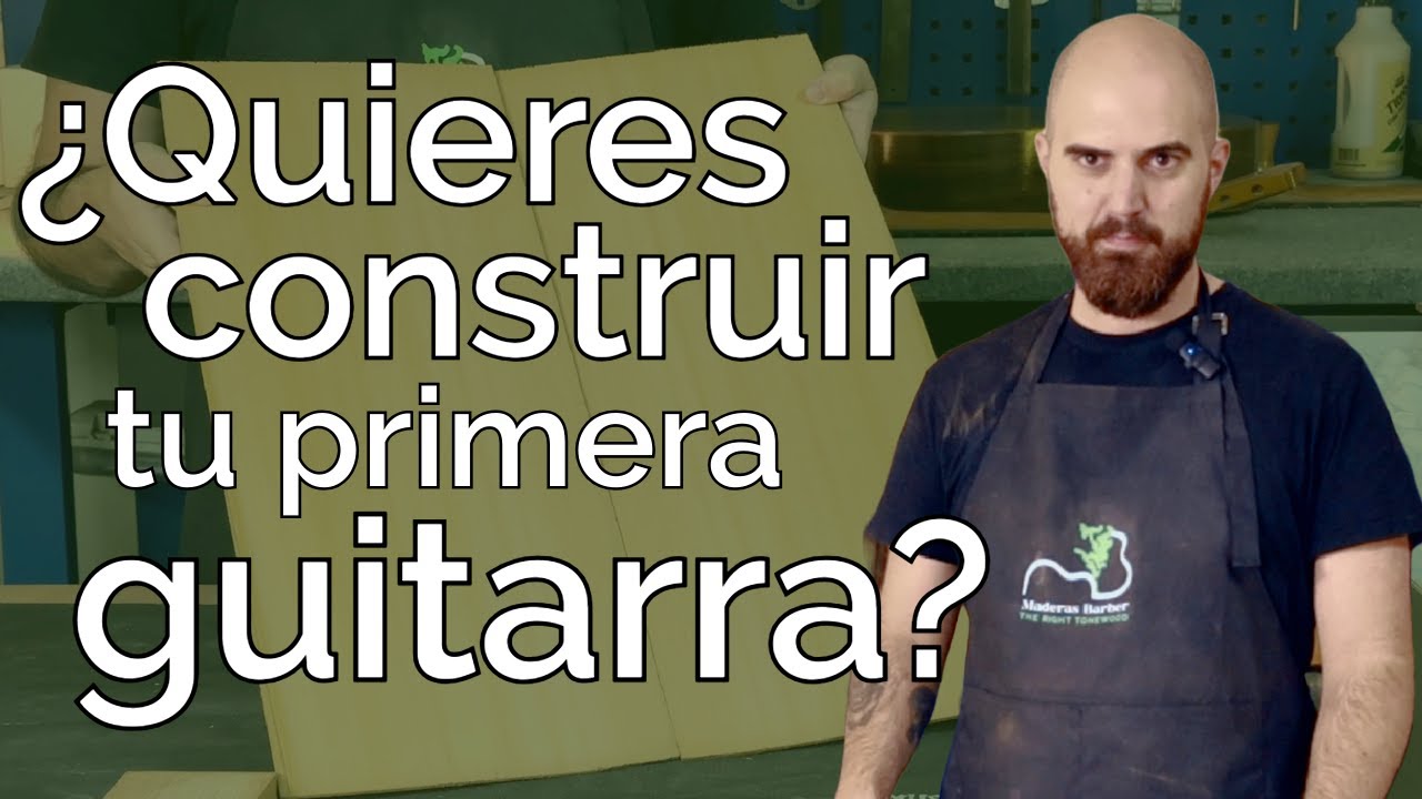 Todas las maderas para construir tu primera guitarra. Unboxing de Maderas Barber.