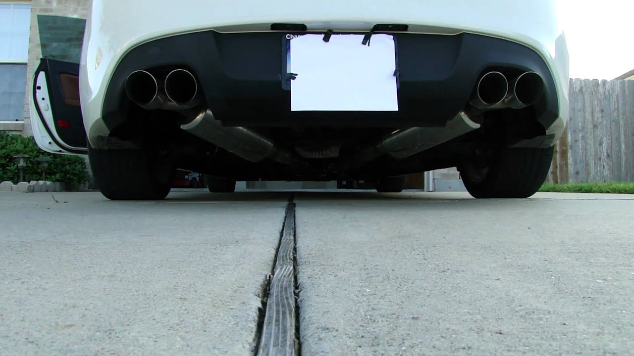 Genesis Coupe 3.8 Exhaust - Stillen Dual Exhaust  LOUD!!