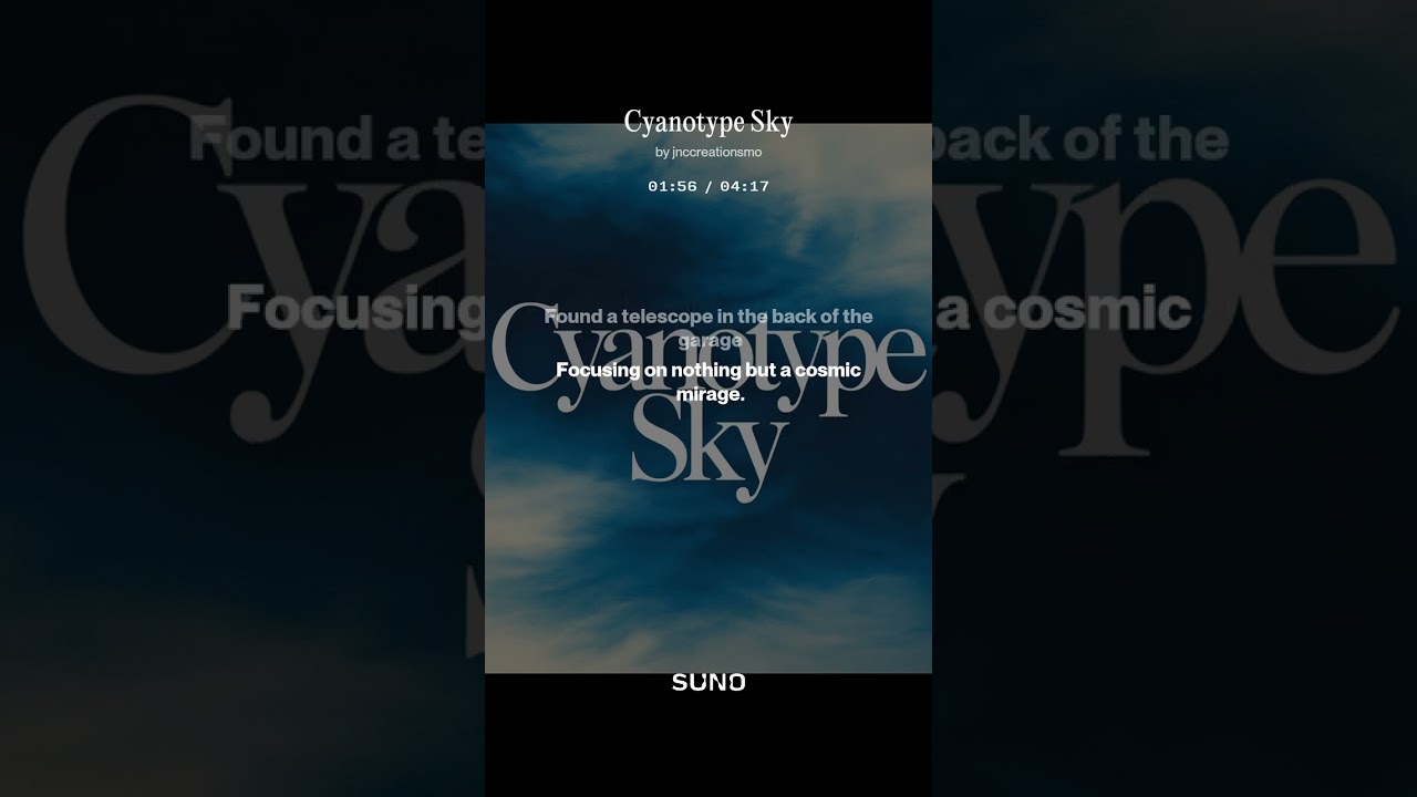 Cyanotype Sky