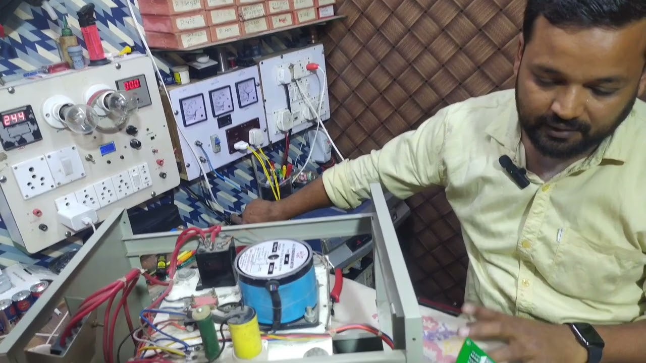 Servo stabilizer repair 5kva part-2