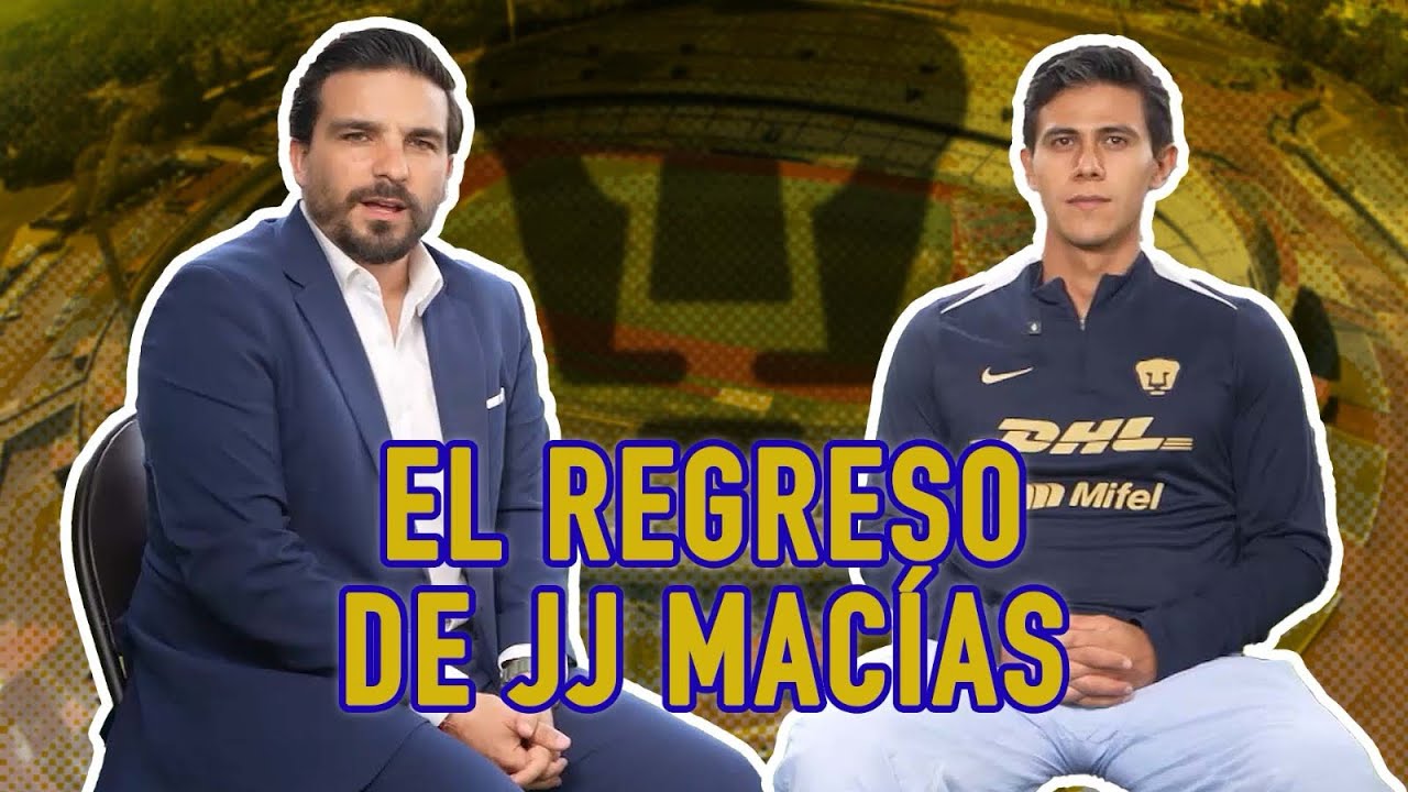 EXCLUSIVA!!! La primera entrevista de JJ Mac&iacute;as en Pumas 
