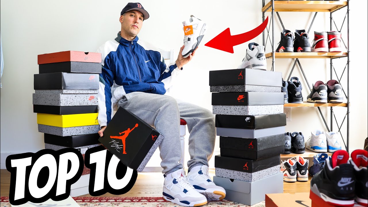 Top 10 Air Jordan 4s In My Sneaker Collection! On Feet