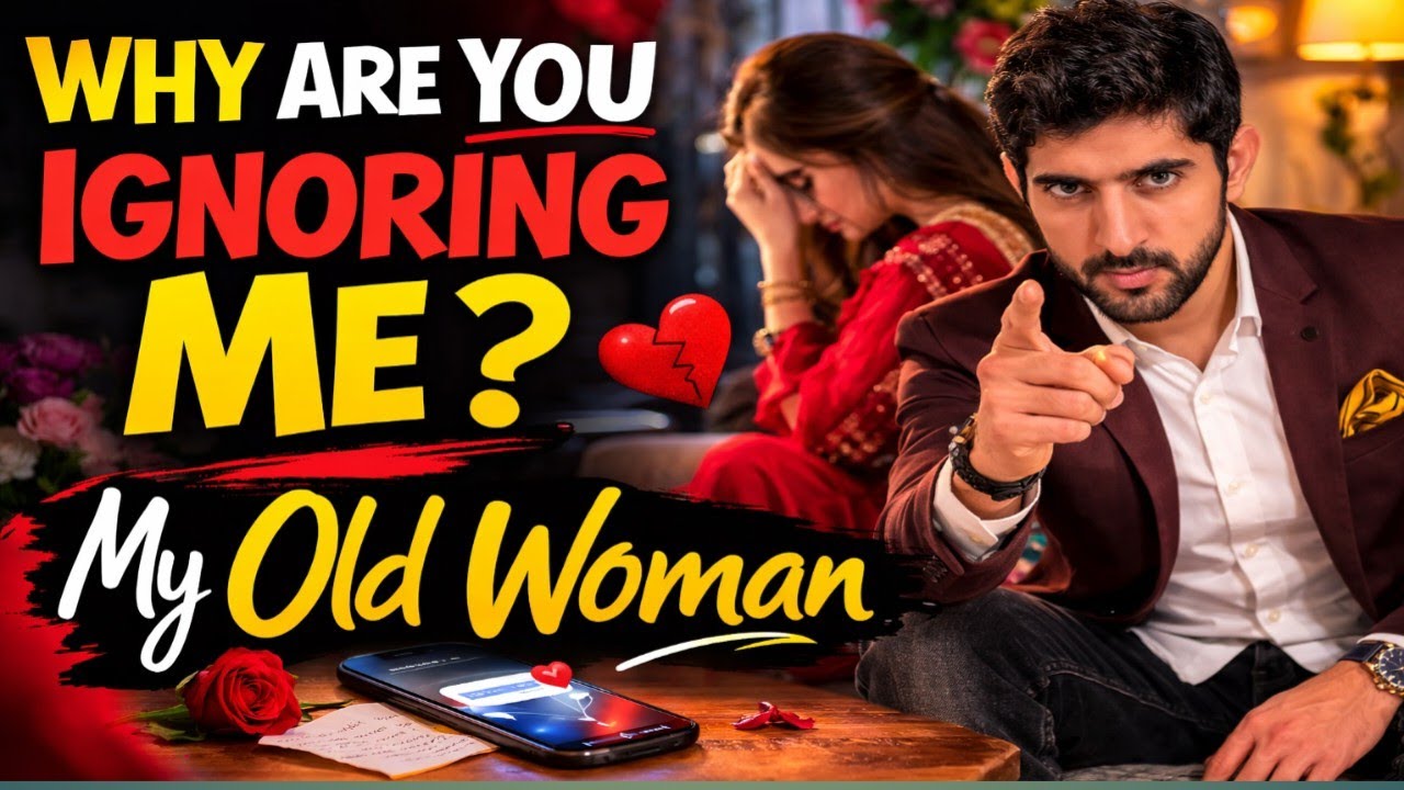 WHY ARE YOU IGNORING ME?My Old Woman | Royal Hamdan | Fazza of Dubai | Lines Poetry |Fazza Poems