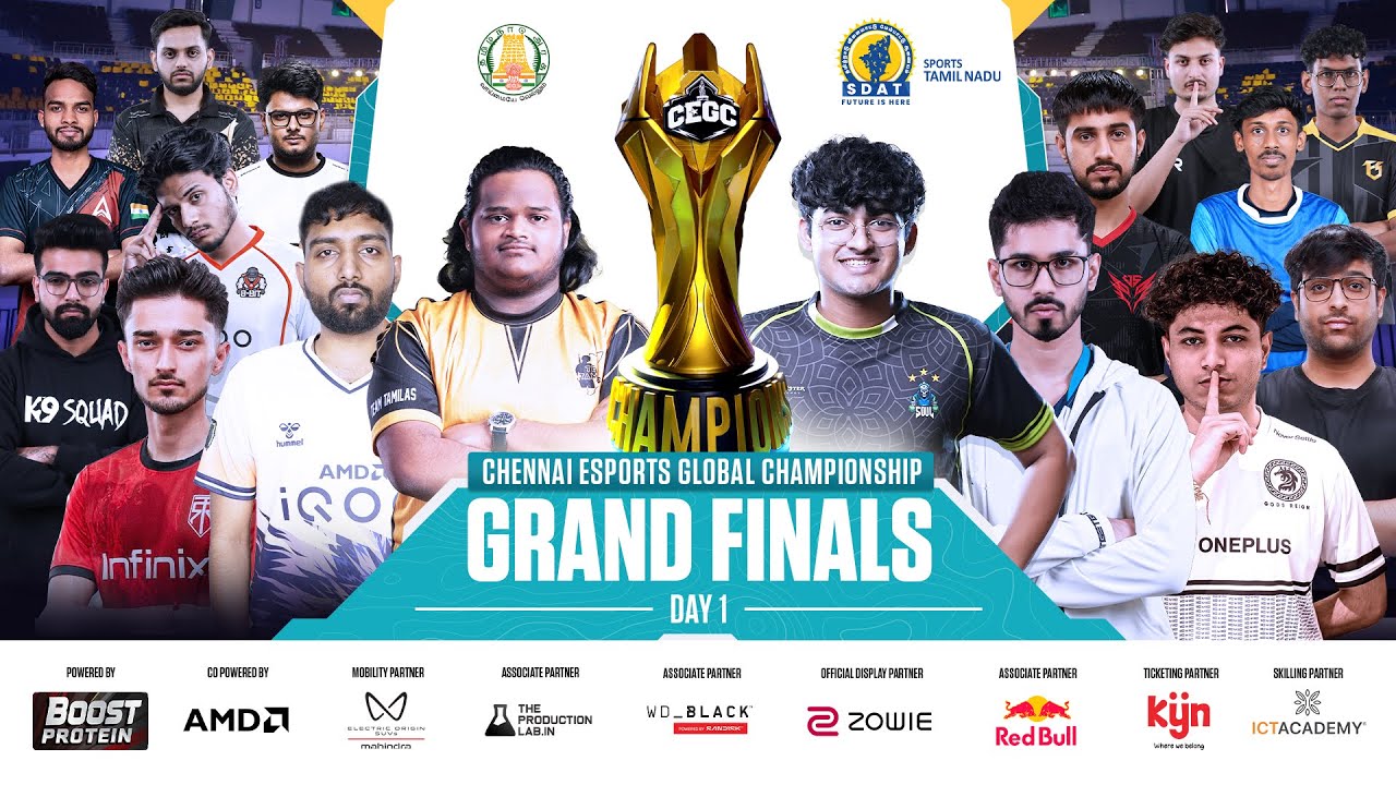 [ Tamil ] CEGC 2025 BGMI Grand Finals - Day 1 #BGMI #Battlegroundmobileindia