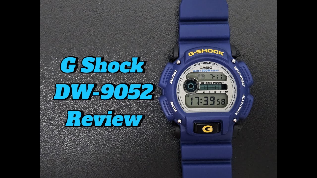 Обзор Casio G-Shock DW 9052