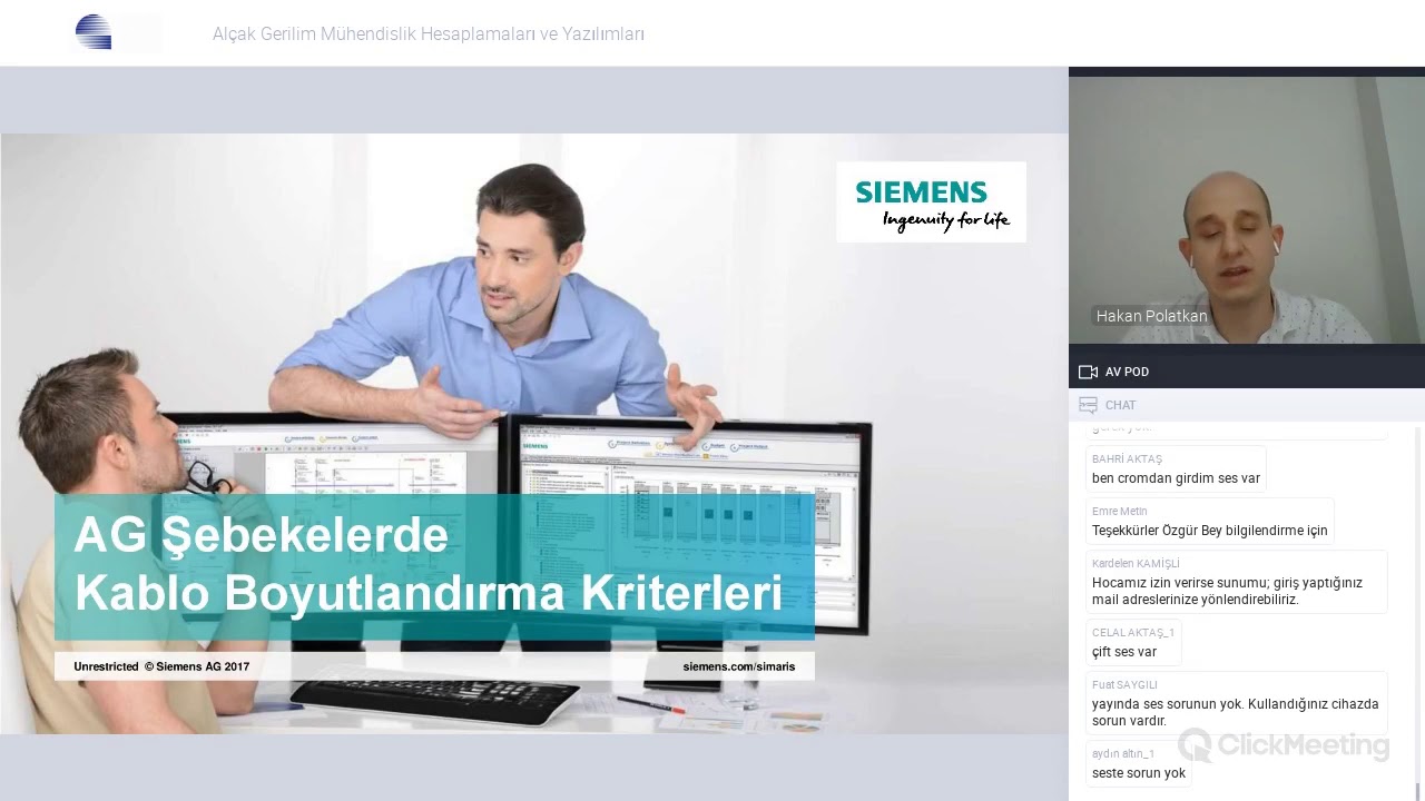 WEBINAR: ALÇAK GERİLİM MÜHENDİSLİK HESAPLAMALARI VE YAZILIMLARI