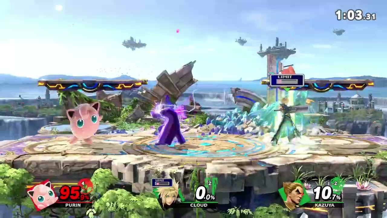 スマブラSP リプレイ チームタイム制 13135 [26年02月分]【プリン 快勝 ※リンチの疑い 1P自分】
