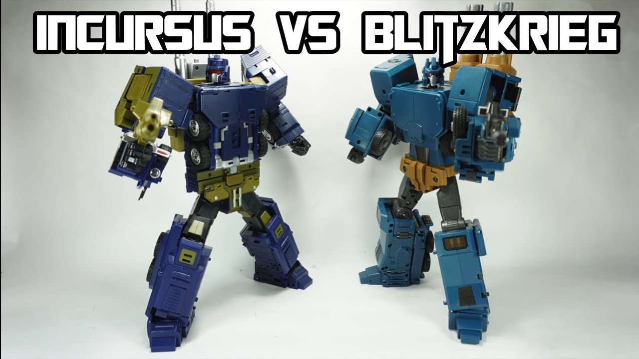 Comparison: Ocular Max Incursus VS Zeta Toys Blitzkrieg (Onslaught)