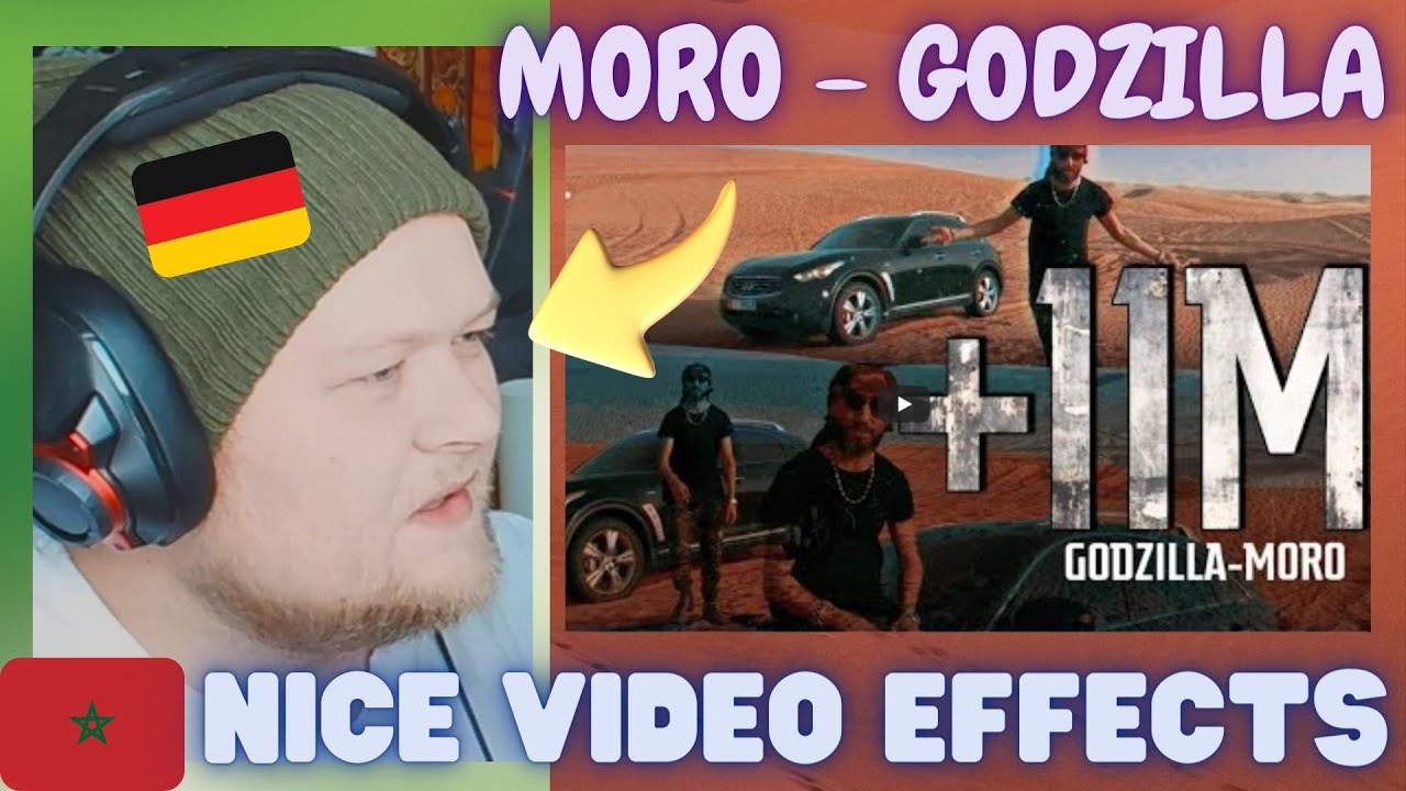 HOW CAN HE BE SO REPETETIVE? | 🇲🇦 Moro - Godzilla | German Rapper reacts