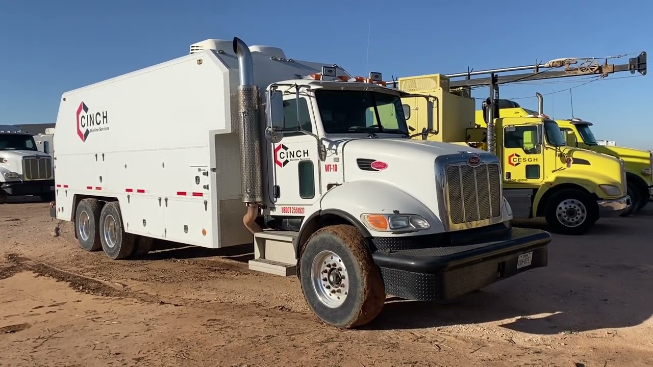 2009 Peterbilt PB340 Wireline Truck
