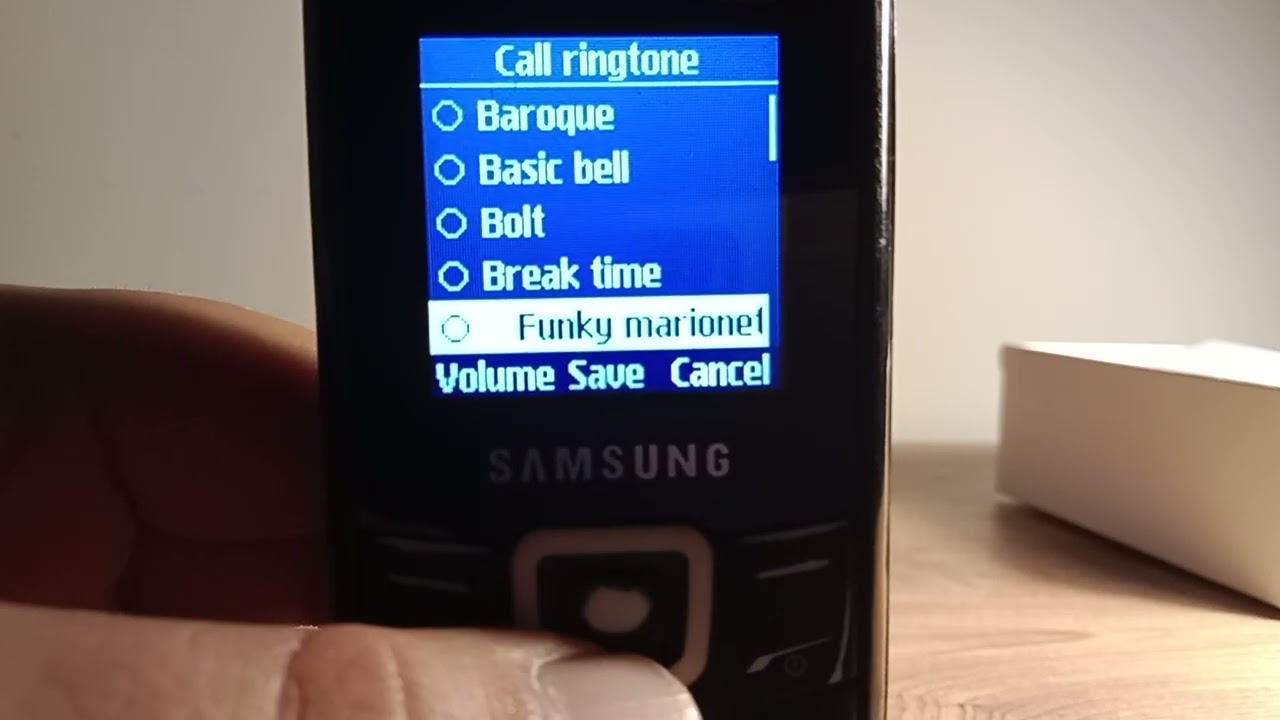 Samsung GT-E1205Y Ringtones.