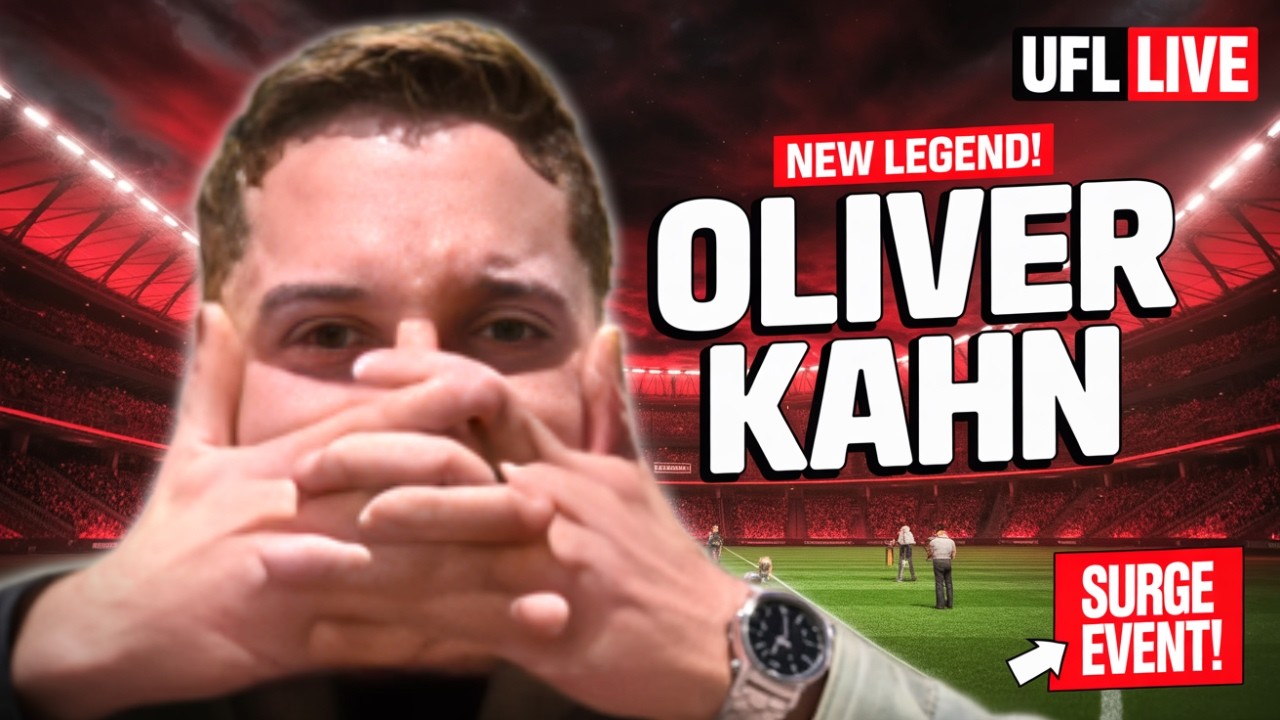 UFL NEW SURGE EVENT LIVE | Oliver Kahn Legend Live!!