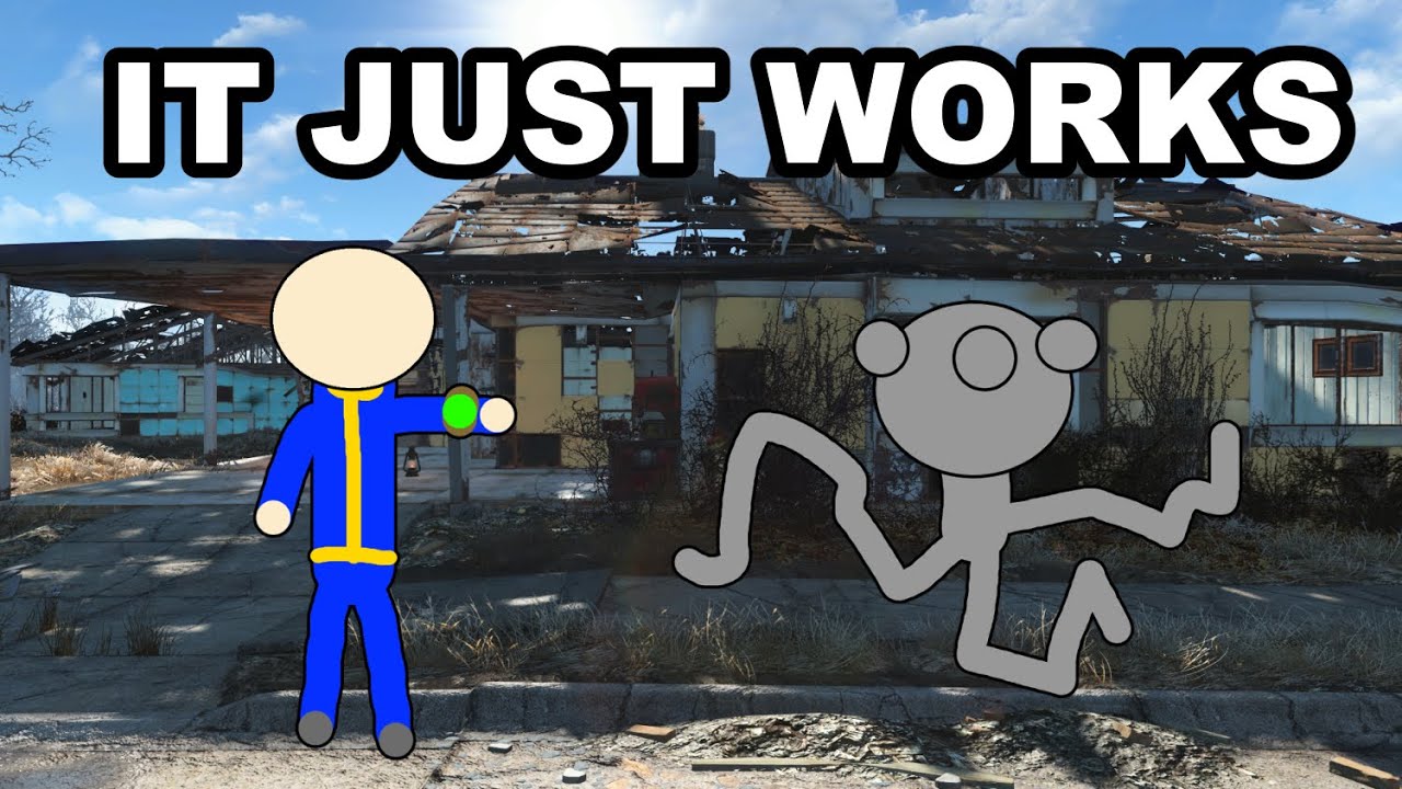 Starting A New Game In Fallout 4 (Cartoon Parody)