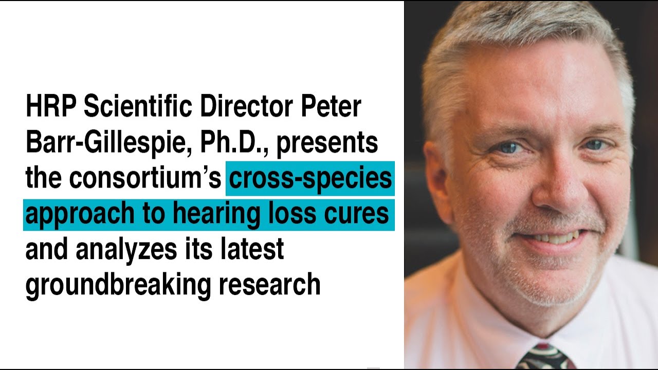 A Cross-Species Approach to Hair Cell Regeneration