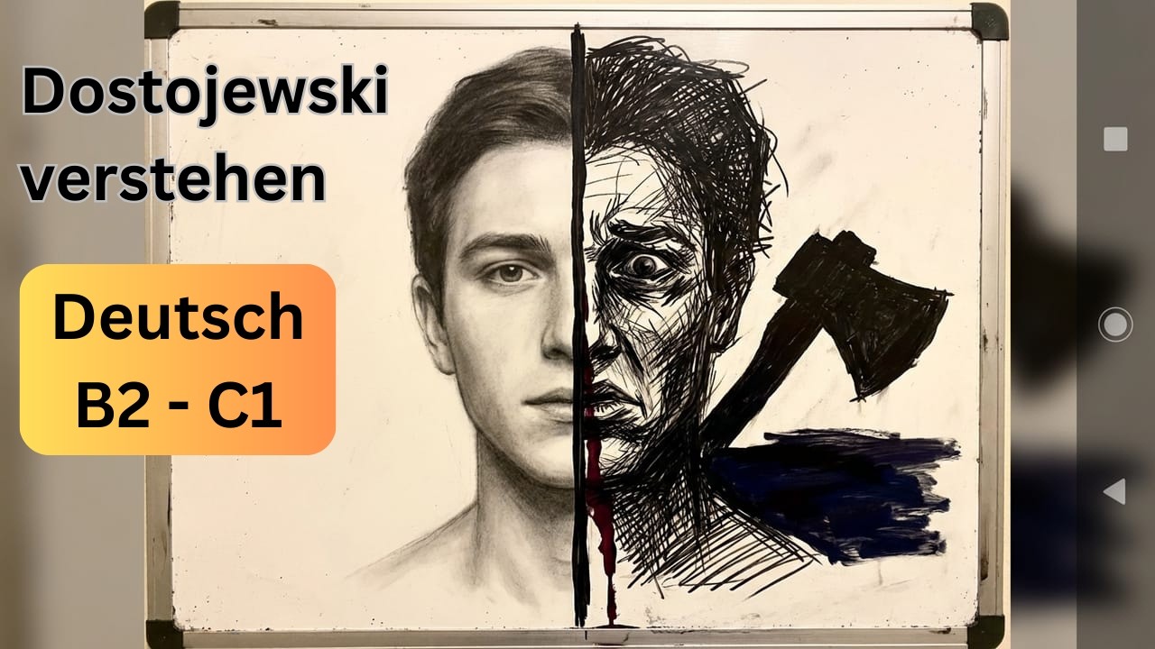 Dostojewski: Schuld und Sühne einfach erklärt | Literatur & Deutsch B2–C1 | Deutsch lernen