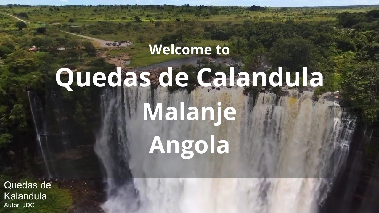 Quedas de Kalandula (Calandula) - Malanje - Angola Virtual Tour Vlog Ep022023