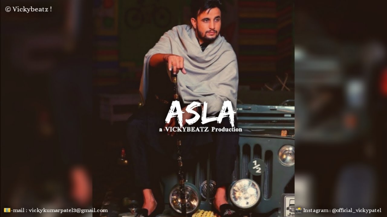 R Nait - Asla | Punjabi Gangsta | Type Beat | Vickybeatz