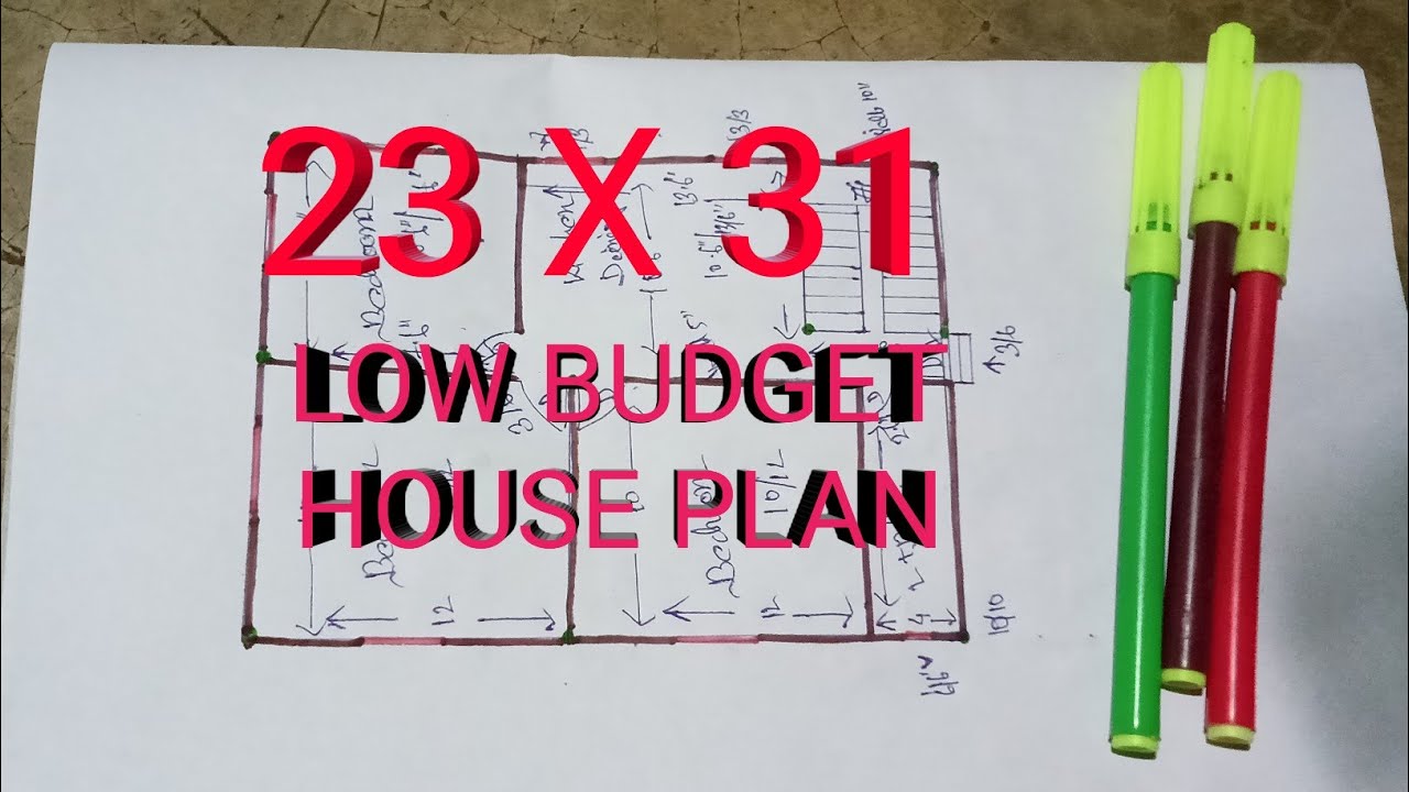 23 X 31 house design ideas ll 23 X 31 house plan ll 3 bhk plan idea ll