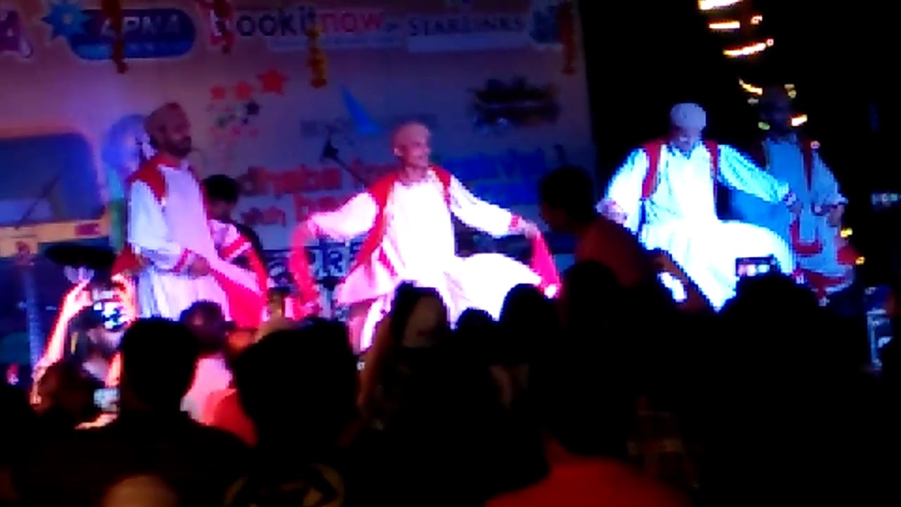 Performance at beach luxury hotel Dhaba food festival with basant k rung