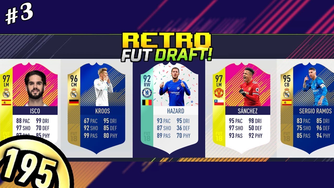 195 FUT DRAFT CHALLENGE - RETRO DRAFT KIH&Iacute;V&Aacute;S #3