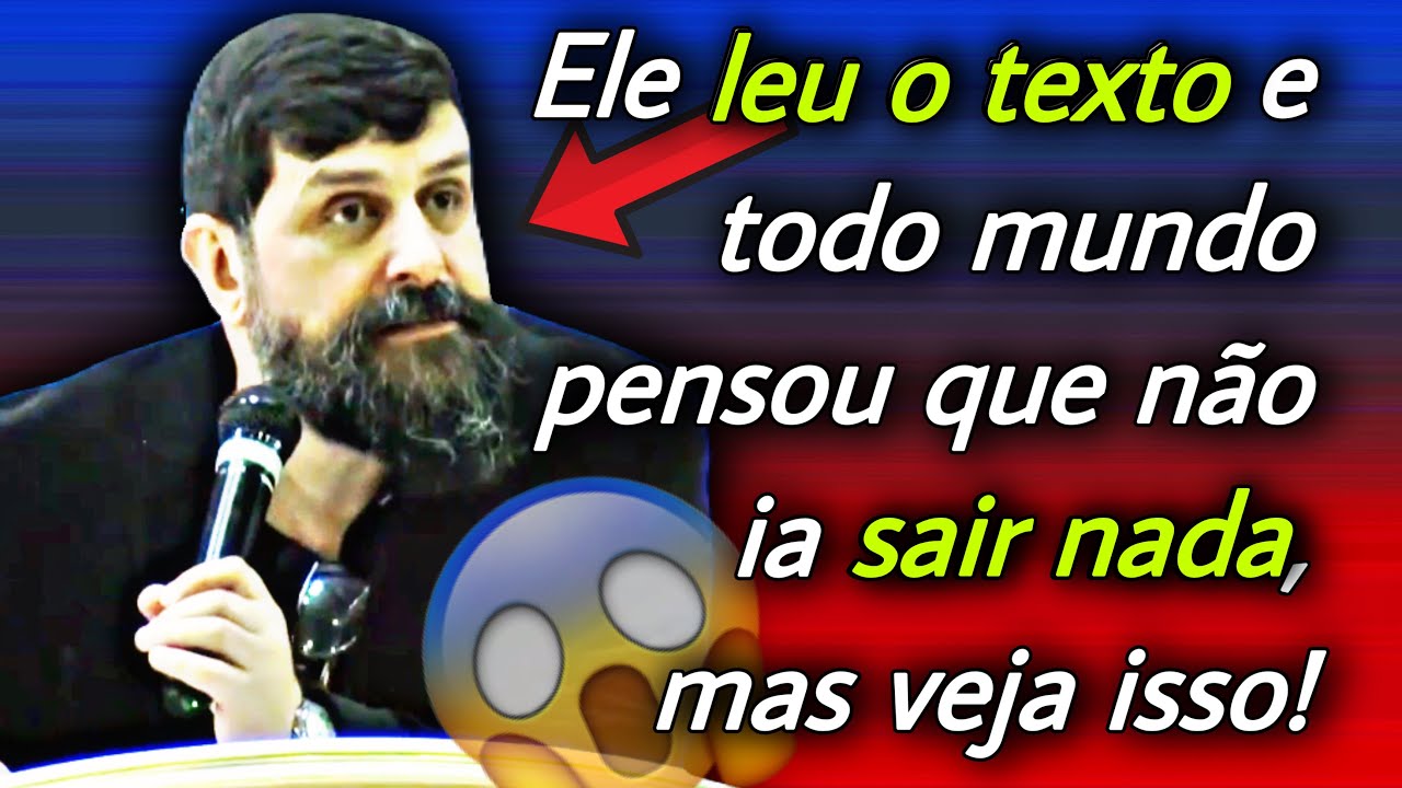Começou falando de pão e doutrina, mas veja o que ele disse nessa pregação ARREBENTOU | Yossef Akiva