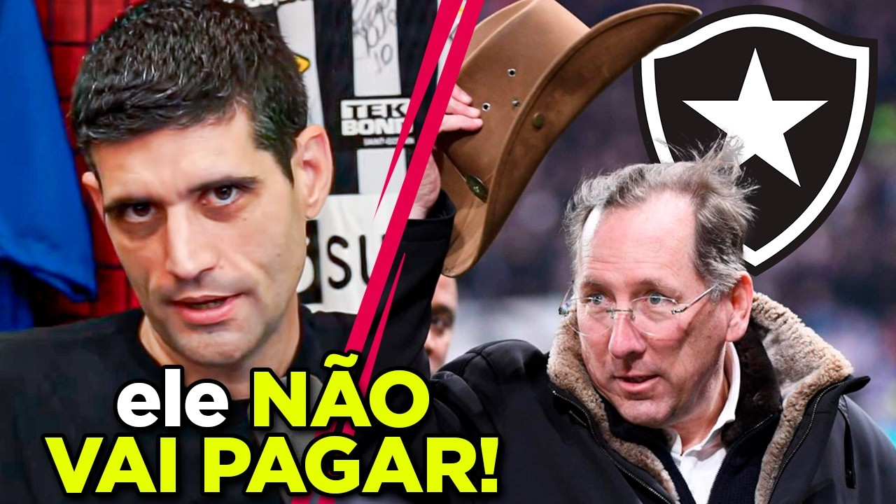 John Textor ENDIVIDA BOTAFOGO e FOGE