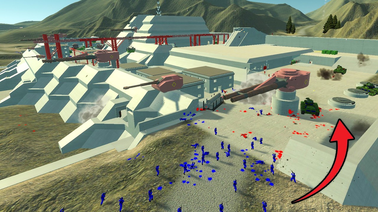 Atacando la MEGA FORTALEZA FINAL en Ravenfield