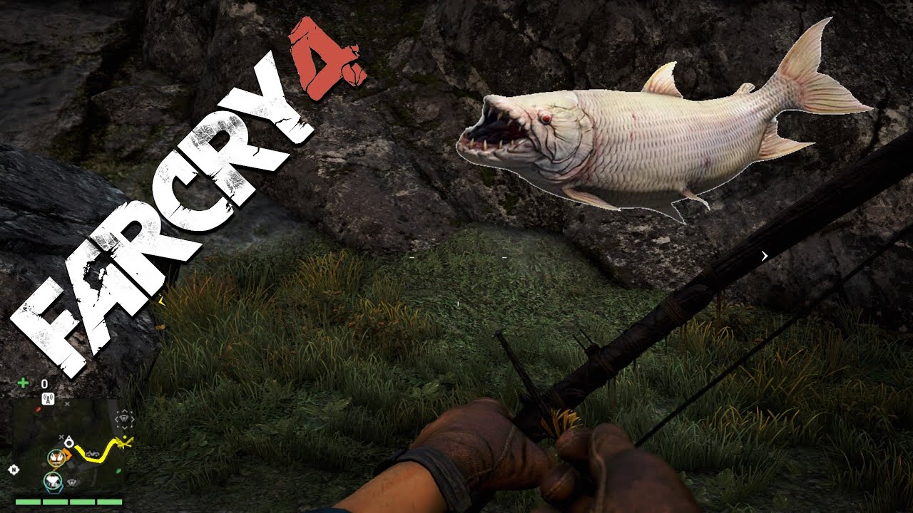 Far Cry 4 a localização do peixe Demônio Raro