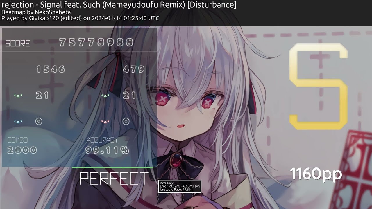 Signal feat. Such [Distrubance] 9.64* | 99% PFC