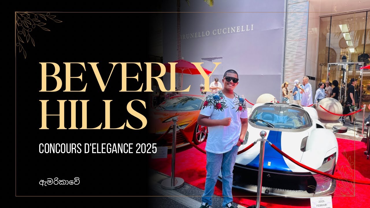 Concours d’Elegance Beverly Hills 2025 | The Most Luxurious Car Show in the World!
