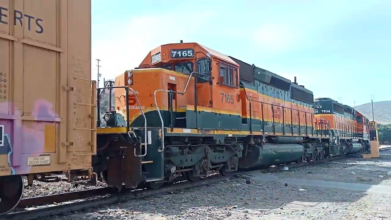 7840:  7834: 7165 Coahuila Durango saliendo de los patos de Ferromex🇲🇽🚂 suscríbanse y 