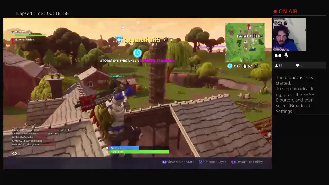 Fortnite- smoking weed live