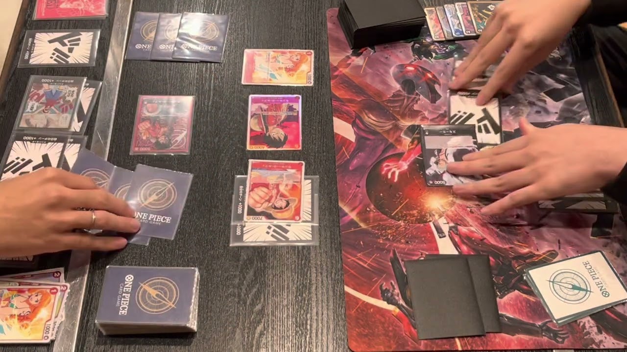2022年11月16日 ワンピーススタンダードバトル決勝！赤ルフィ対黒単スモーカー