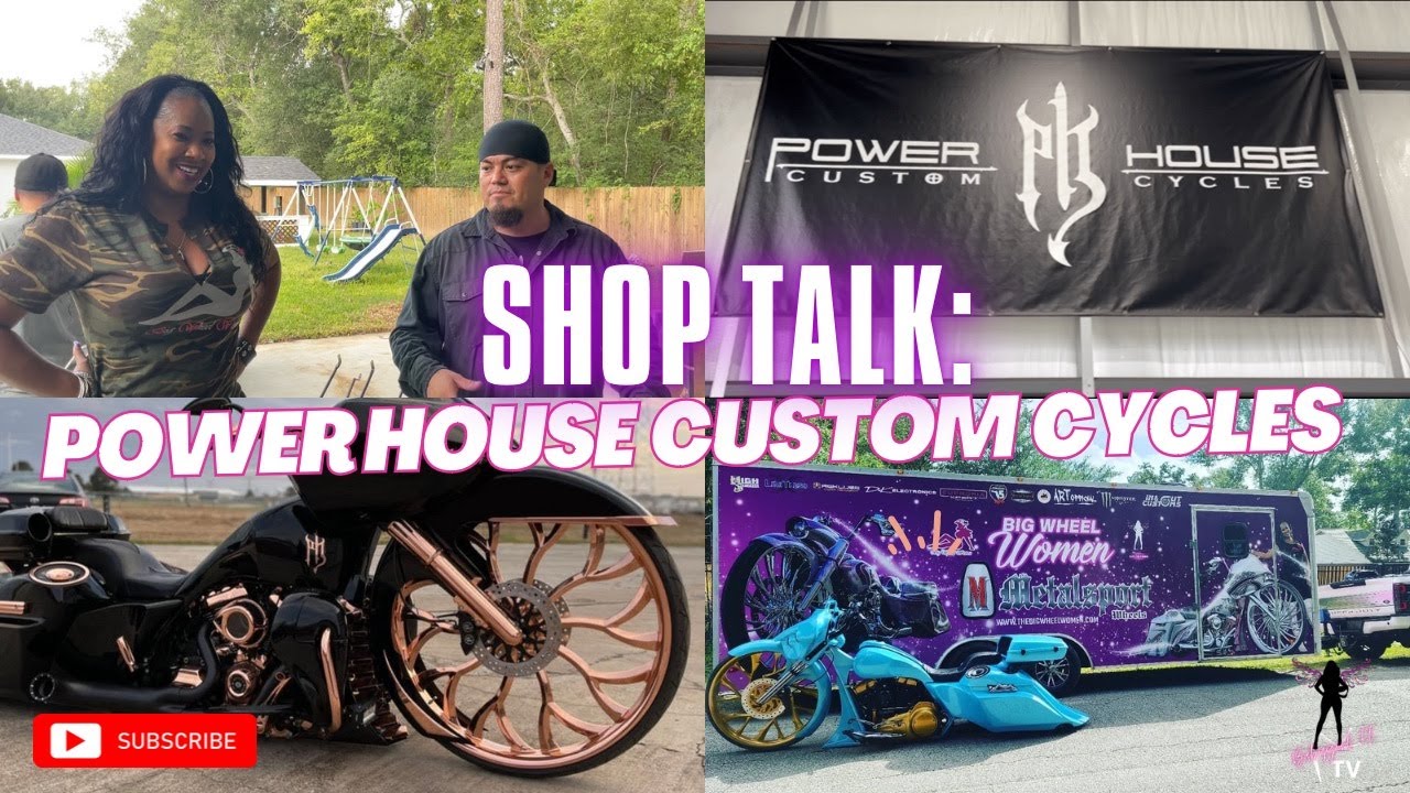 Shop Talk with Babygirl: Power House Custom Cycles | Secret Motorcycle Build