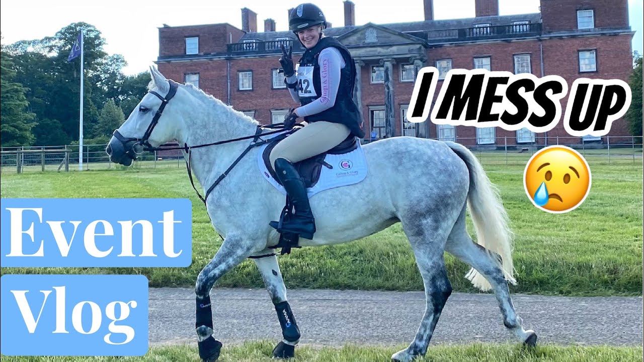 BADMINTON QUALIFIER ENDS IN TEARs ~ Eventing doesn't go to plan